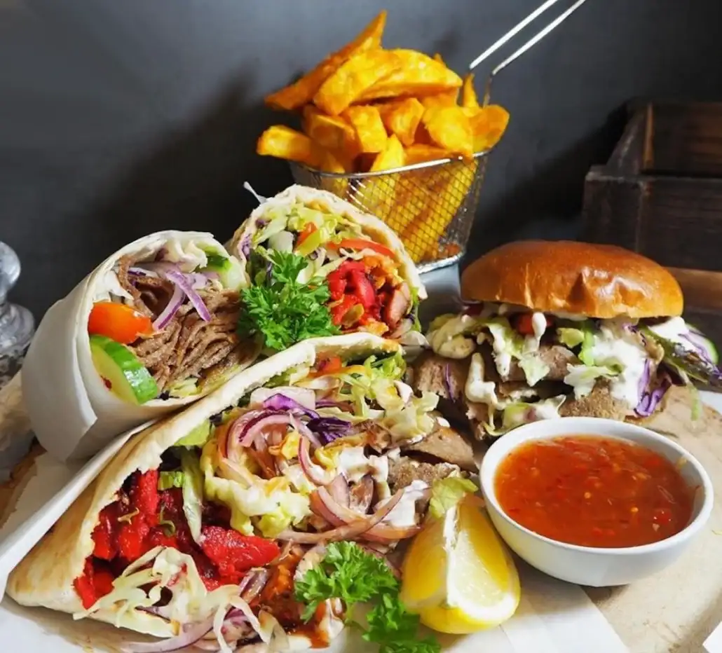 Loaded Wraps Served at Bad Boy Street Food Mossley's Takeaway in Walsall